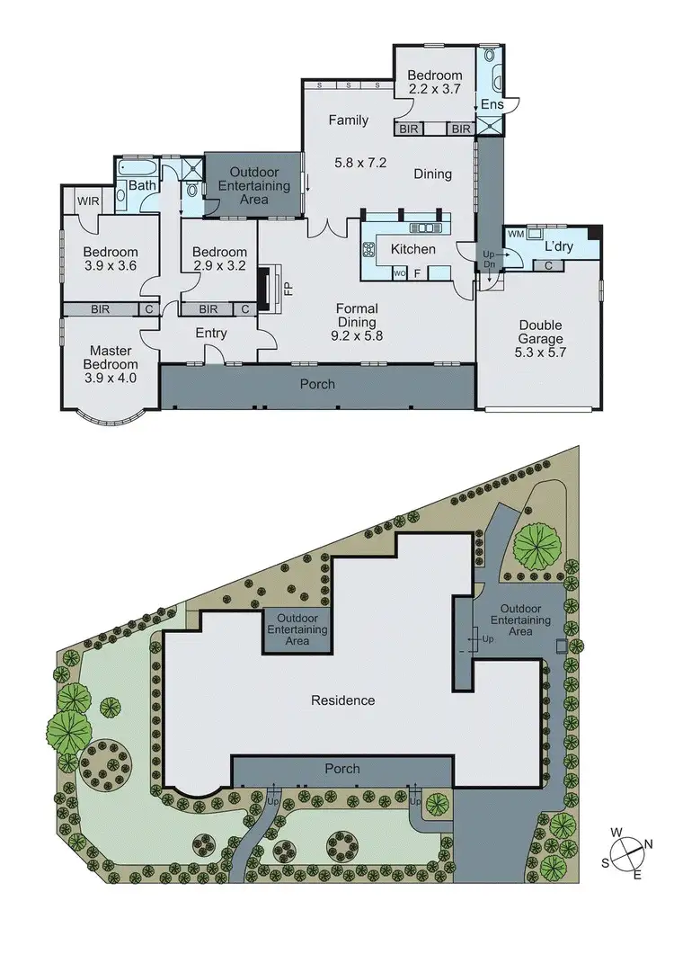 Floorplan of Homely house listing, 55 Josephine Avenue, Mount Waverley VIC 3149
