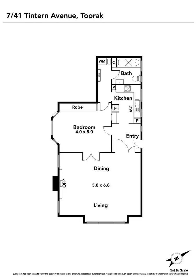Floorplan of Homely apartment listing, 7/41 Tintern Avenue, Toorak VIC 3142