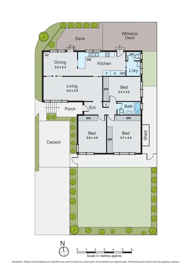 Floorplan of Homely unit listing, 2/25 Parkhill Drive, Ashwood VIC 3147