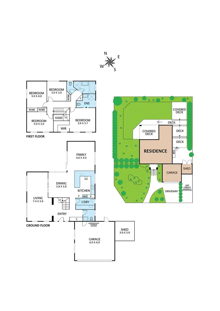 Floorplan of Homely house listing, 2 Tom Roberts Glade, Diamond Creek VIC 3089
