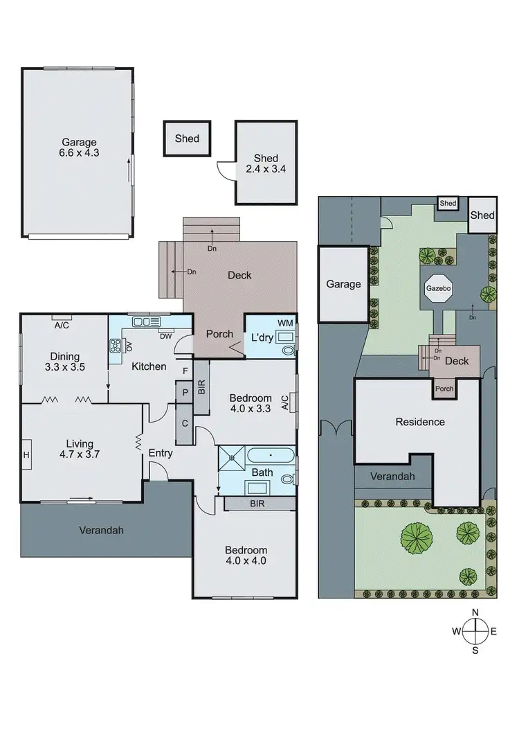 Floorplan of Homely house listing, 13 Daly Street, Oakleigh East VIC 3166