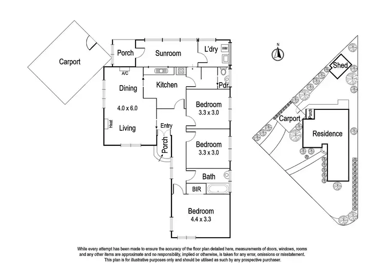 Floorplan of Homely house listing, 16 Dobson Avenue, Rosanna VIC 3084