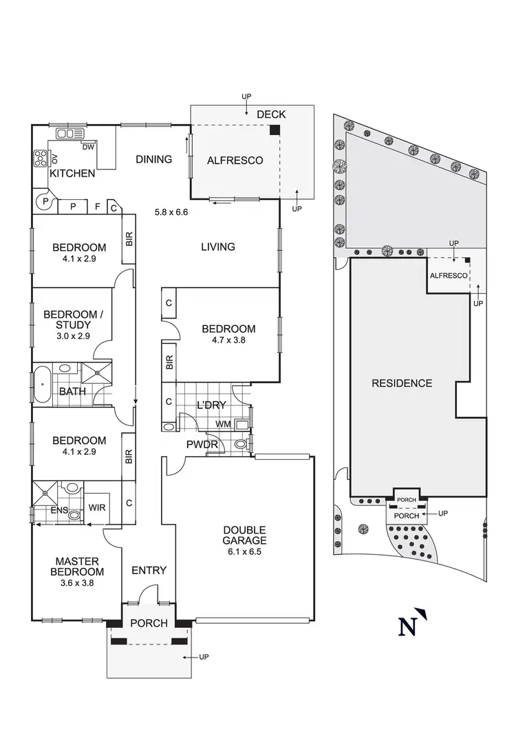 Floorplan of Homely house listing, 16 Smokey Glade, Doreen VIC 3754