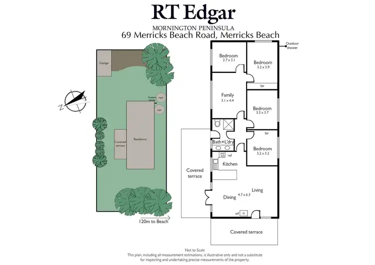 Floorplan of Homely house listing, 69 Merricks Beach Road, Merricks Beach VIC 3926