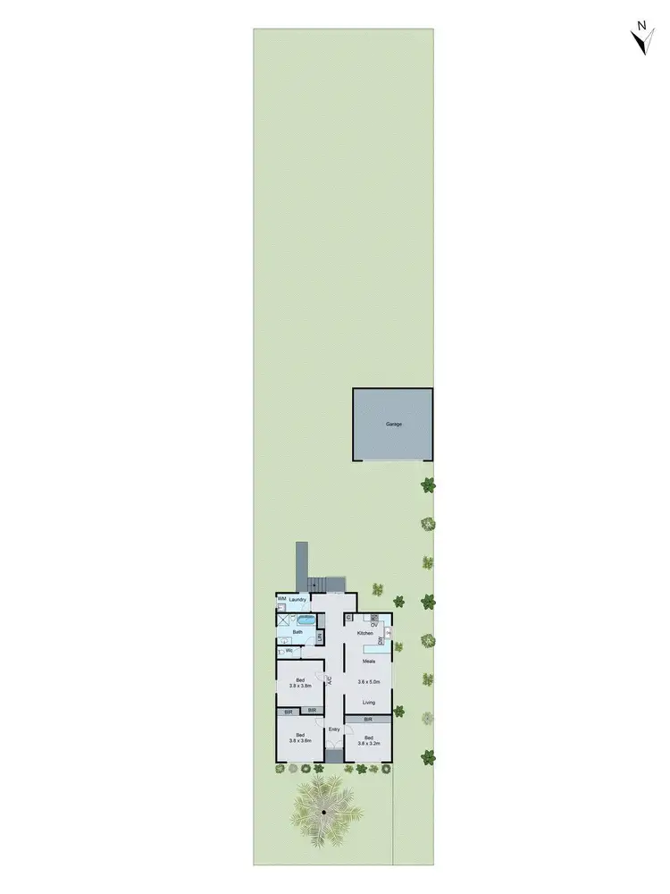 Floorplan of Homely house listing, 4-6 Heath Avenue, Oakleigh VIC 3166
