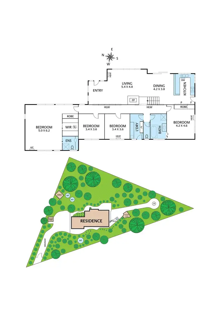 Floorplan of Homely house listing, 779 Henley Road, Bend Of Islands VIC 3097