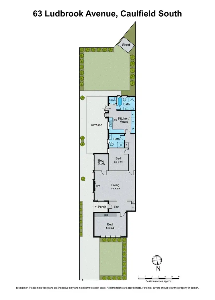 Floorplan of Homely house listing, 63 Ludbrook Avenue, Caulfield South VIC 3162
