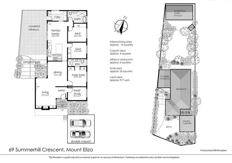 Floorplan of Homely house listing, 69 Summerhill Crescent, Mount Eliza VIC 3930