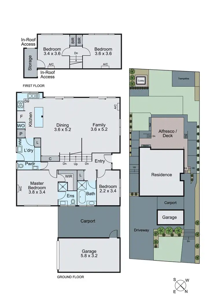 Floorplan of Homely house listing, 88 Oakpark Drive, Chadstone VIC 3148