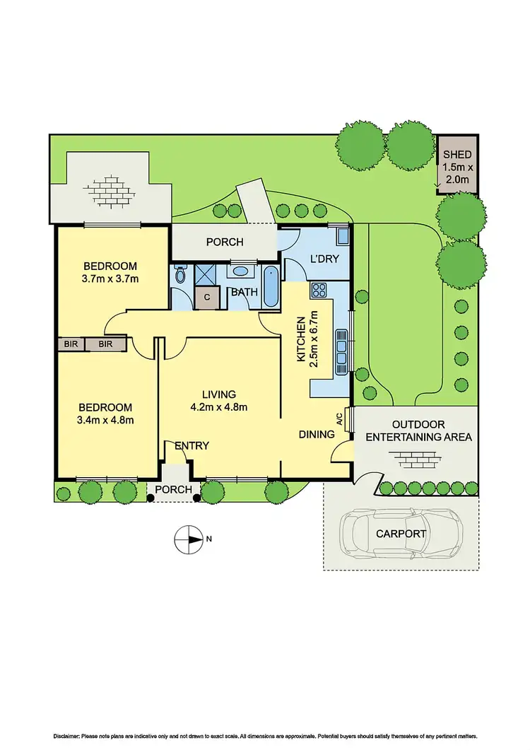 Floorplan of Homely unit listing, 4/16-18 Shady Grove, Nunawading VIC 3131