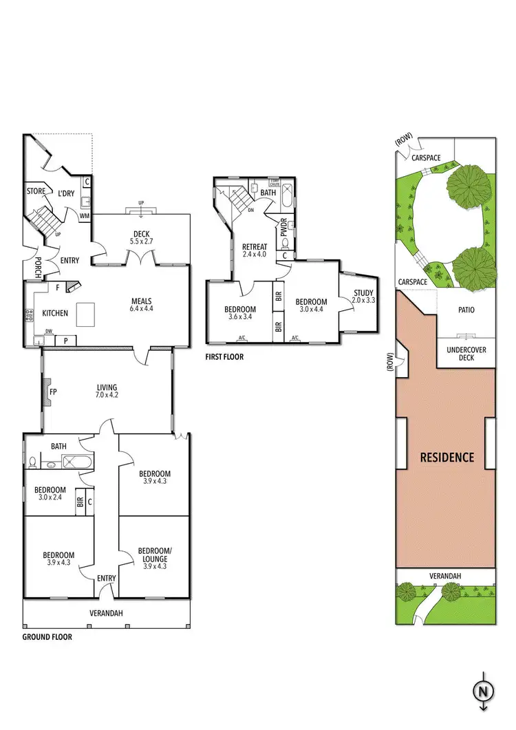 Floorplan of Homely house listing, 5 The Parade, Ascot Vale VIC 3032