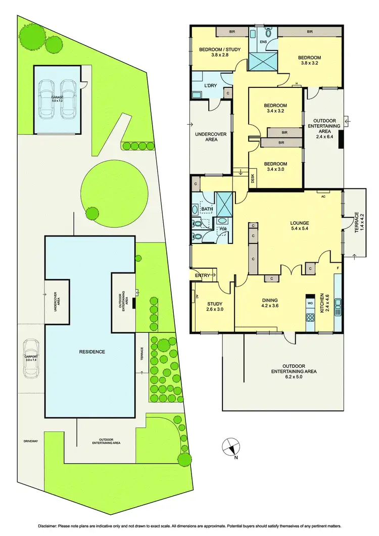 Floorplan of Homely house listing, 6 Hamilton Avenue, Blackburn VIC 3130