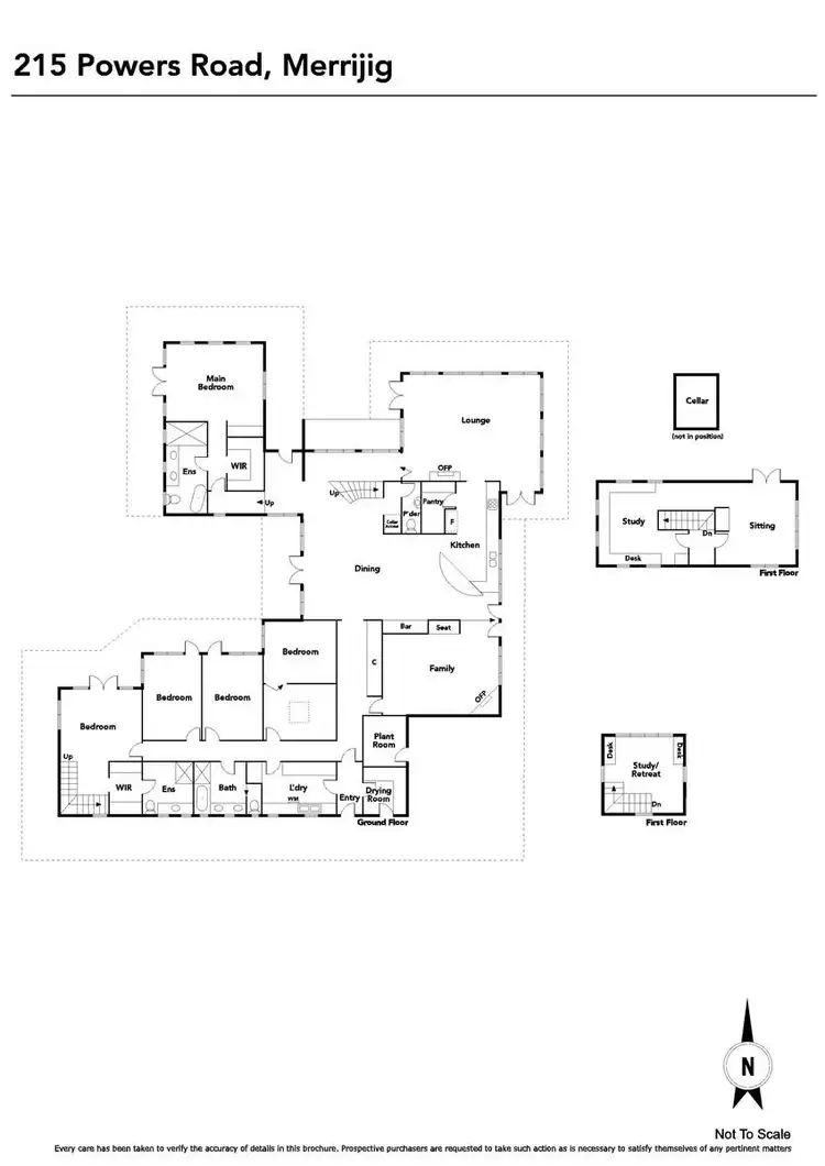 Floorplan of Homely rural property listing, 215 Powers Road, Merrijig VIC 3723
