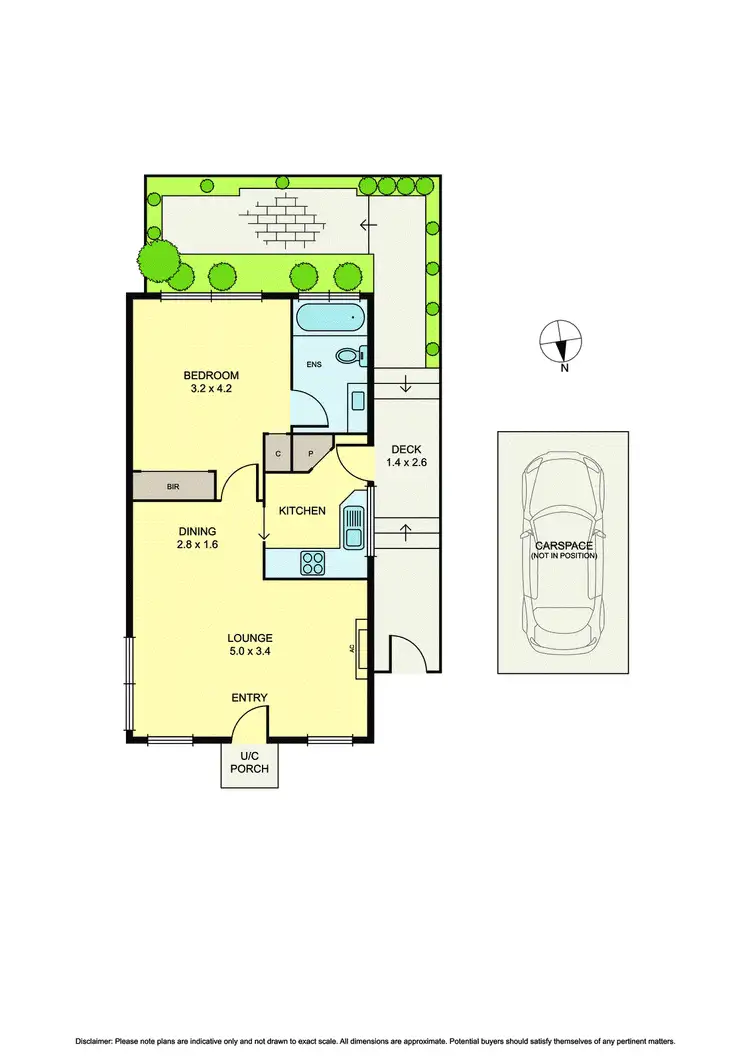 Floorplan of Homely unit listing, 10/5 Pakenham Street, Blackburn VIC 3130