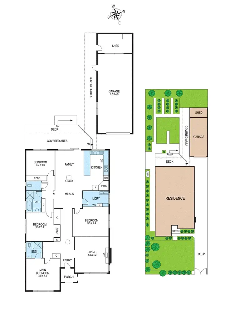 Floorplan of Homely house listing, 75 Moylan Street, Bentleigh East VIC 3165