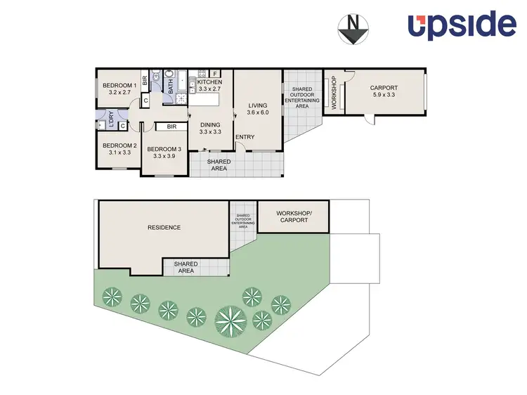 Floorplan of Homely house listing, 52 Boswell Crescent, Florey ACT 2615