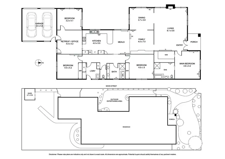 Floorplan of Homely house listing, 10 Allfrey Street, Brighton East VIC 3187