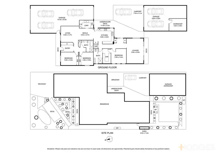 Floorplan of Homely house listing, 13 Lorikeet Close, Ocean Grove VIC 3226