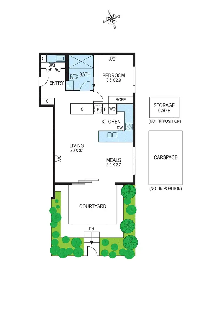 Floorplan of Homely apartment listing, 6/90 Comer Street, Brighton East VIC 3187