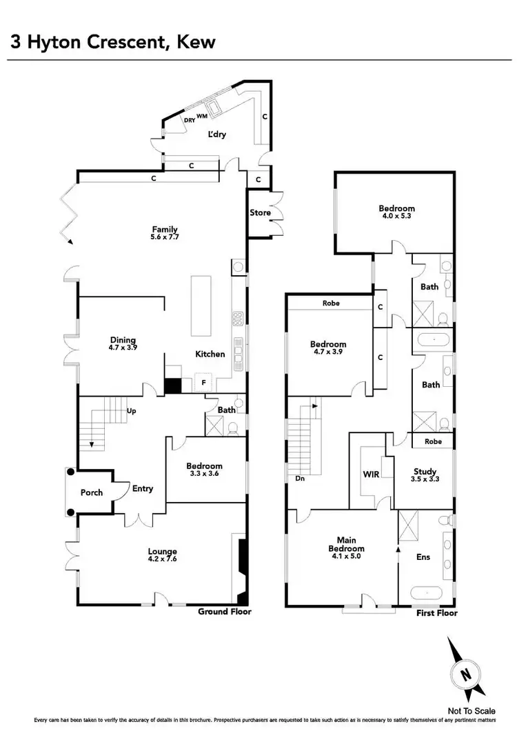 Floorplan of Homely house listing, 3 Hyton Crescent, Kew VIC 3101