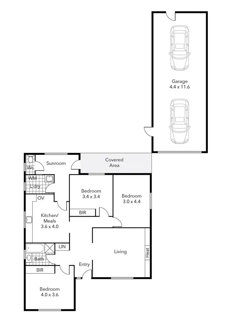 Floorplan of Homely house listing, 32 Cuthberts Road, Alfredton VIC 3350