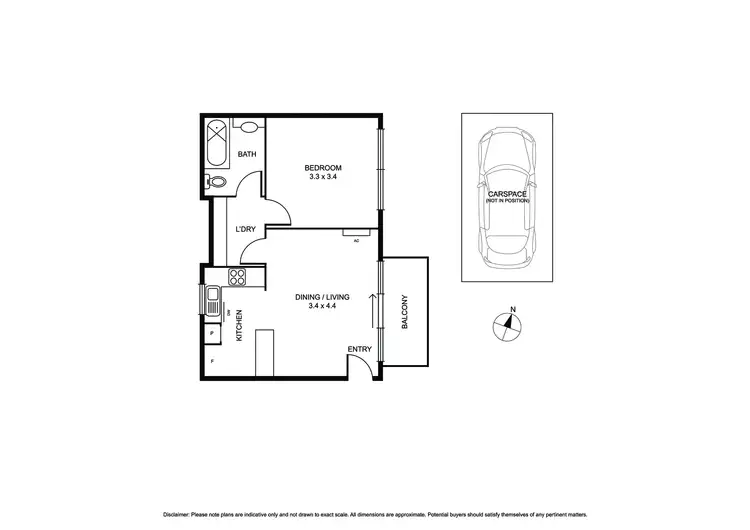 Floorplan of Homely apartment listing, 6/7 Ross Street, Elsternwick VIC 3185