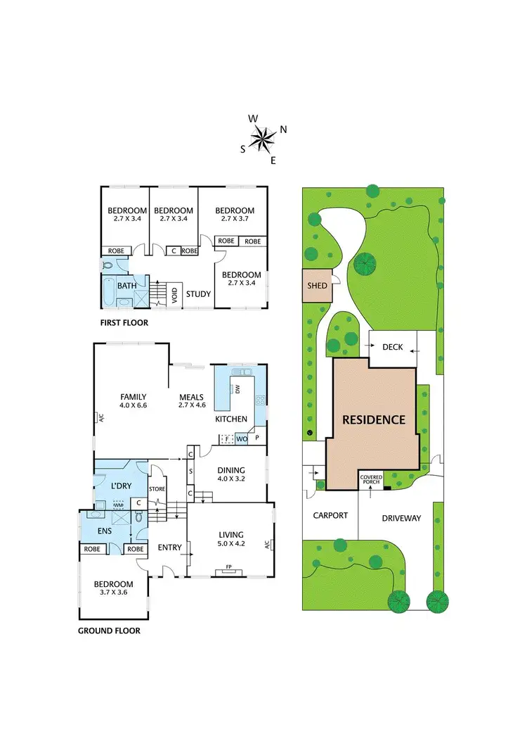 Floorplan of Homely house listing, 15 Opal Court, Eltham North VIC 3095