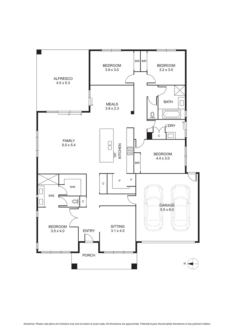 Floorplan of Homely house listing, 93 Madisons Avenue, Diggers Rest VIC 3427