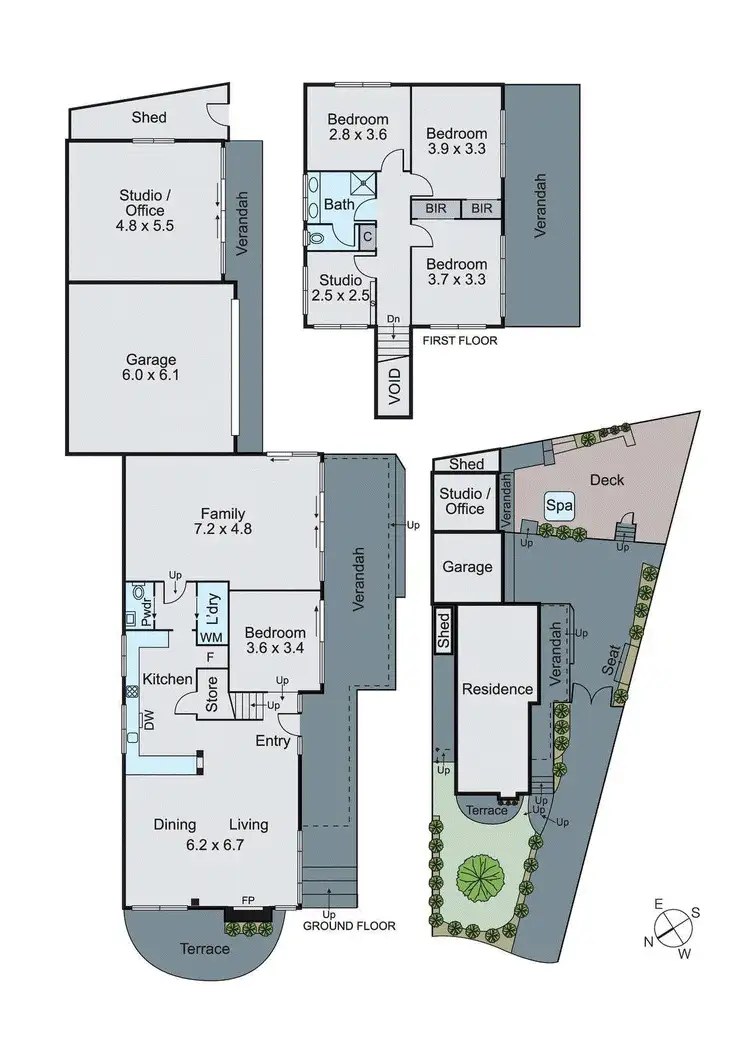 Floorplan of Homely house listing, 12 Brae Court, Chadstone VIC 3148
