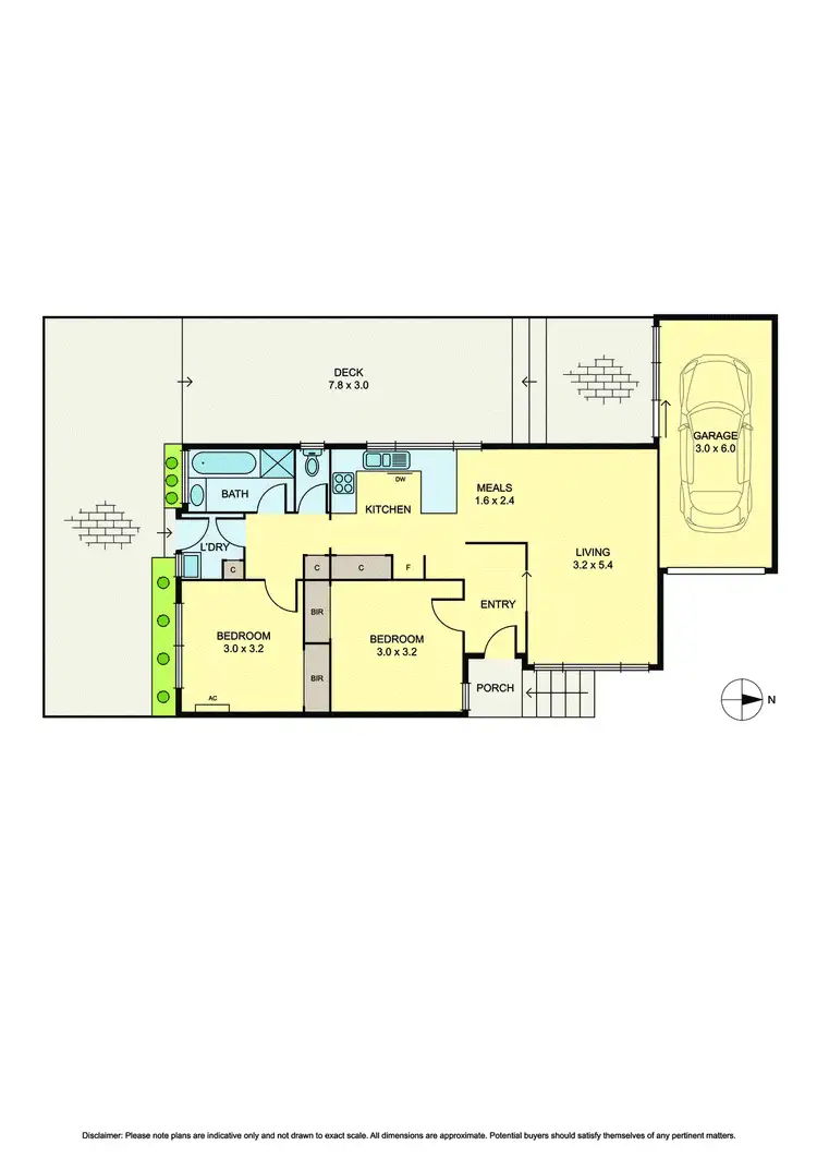 Floorplan of Homely unit listing, 3/107 Dorking Road, Box Hill North VIC 3129