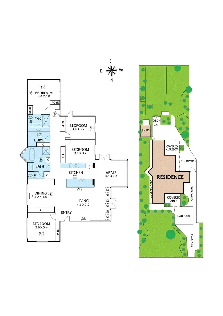 Floorplan of Homely house listing, 68 Progress Road, Eltham North VIC 3095