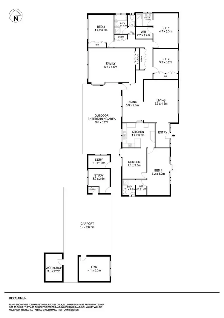 Floorplan of Homely house listing, 26 Kirks Road, Smythes Creek VIC 3351