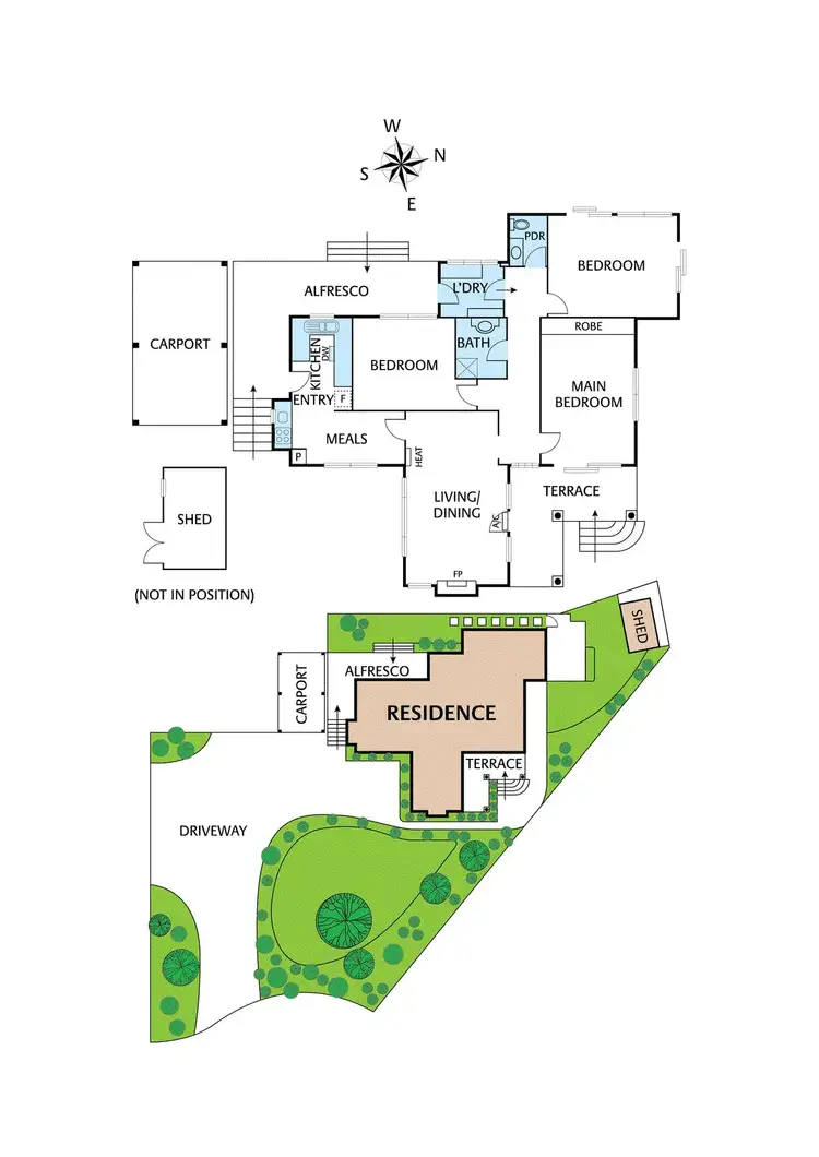 Floorplan of Homely house listing, 2/5 Cygnet Court, Eltham VIC 3095