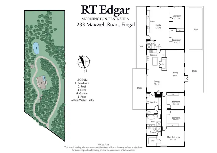 Floorplan of Homely house listing, 233 Maxwell Road, Fingal VIC 3939