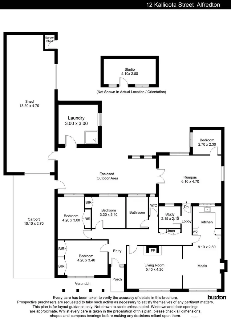 Floorplan of Homely house listing, 12 Kallioota Street, Alfredton VIC 3350
