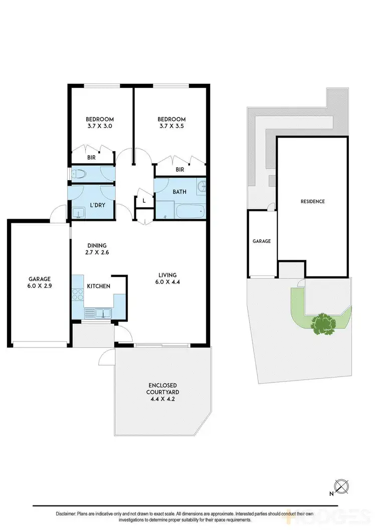 Floorplan of Homely unit listing, 33/8 Hannah Street, Seaford VIC 3198