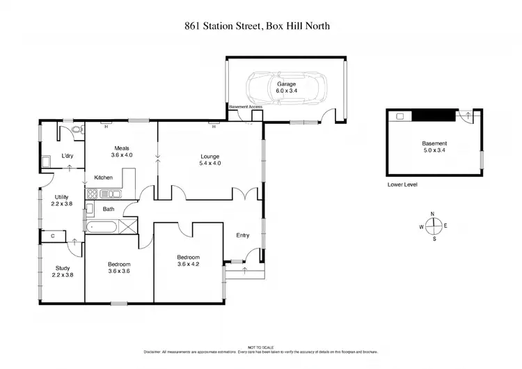 Floorplan of Homely house listing, 1/861 Station Street, Box Hill North VIC 3129
