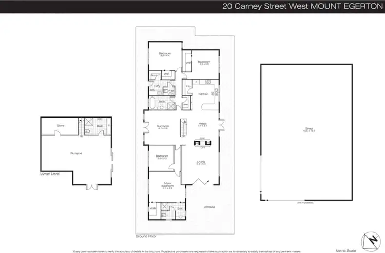 Floorplan of Homely house listing, 20 Carney Street West, Mount Egerton VIC 3352