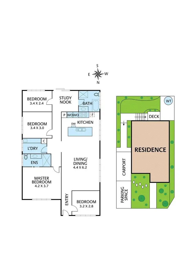 Floorplan of Homely house listing, 8 Bird Street, Eltham VIC 3095
