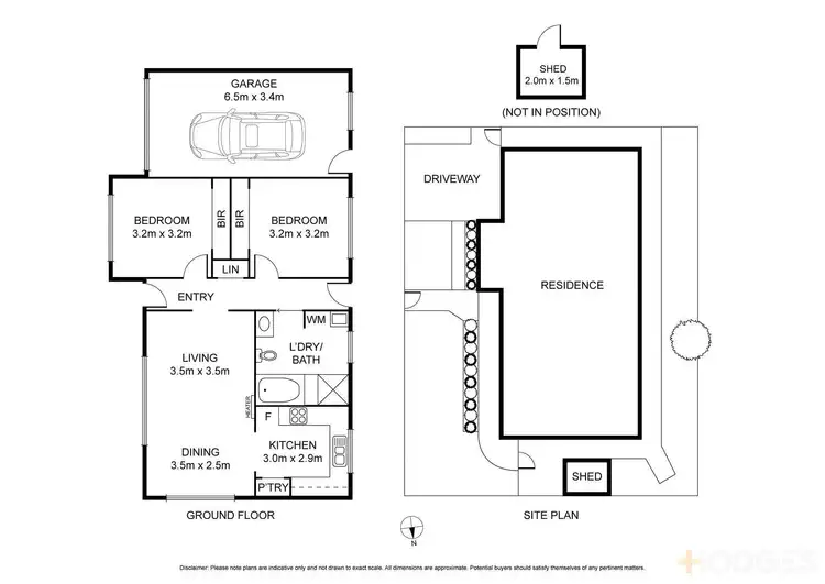 Floorplan of Homely house listing, 4 Keats Street, Norlane VIC 3214