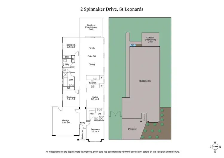 Floorplan of Homely house listing, 2 Spinnaker Drive, St Leonards VIC 3223