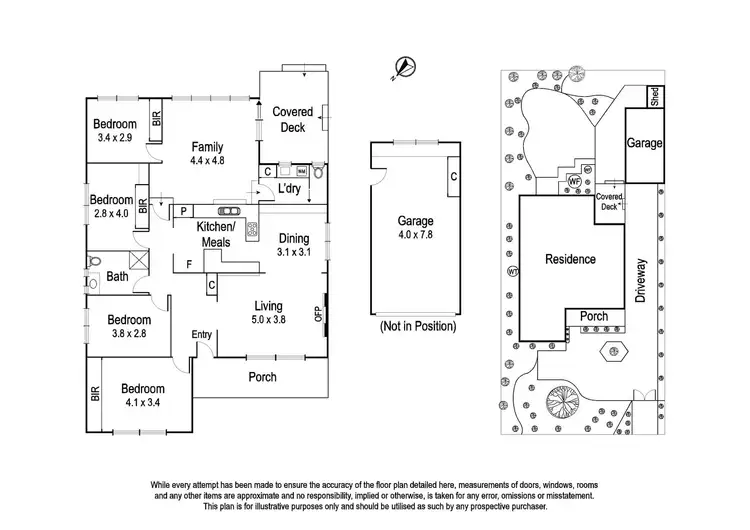 Floorplan of Homely house listing, 282 Lower Plenty Road, Rosanna VIC 3084