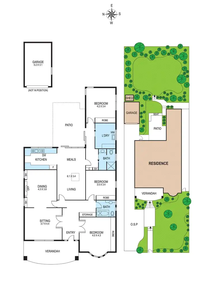 Floorplan of Homely house listing, 20 O'loughlan Street, Ormond VIC 3204