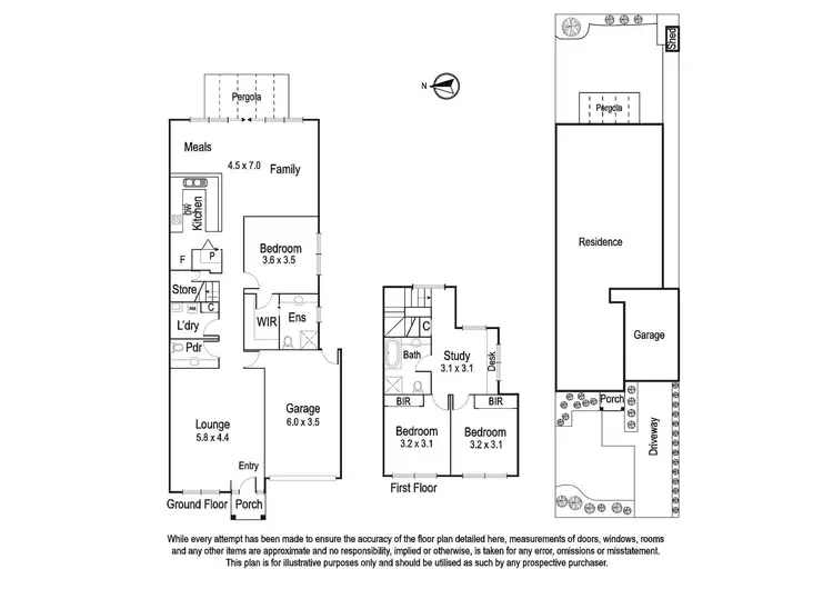 Floorplan of Homely house listing, 12 Toohey Street, Bellfield VIC 3081