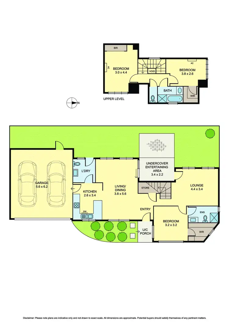 Floorplan of Homely townhouse listing, 2/17 Lexton Road, Box Hill North VIC 3129