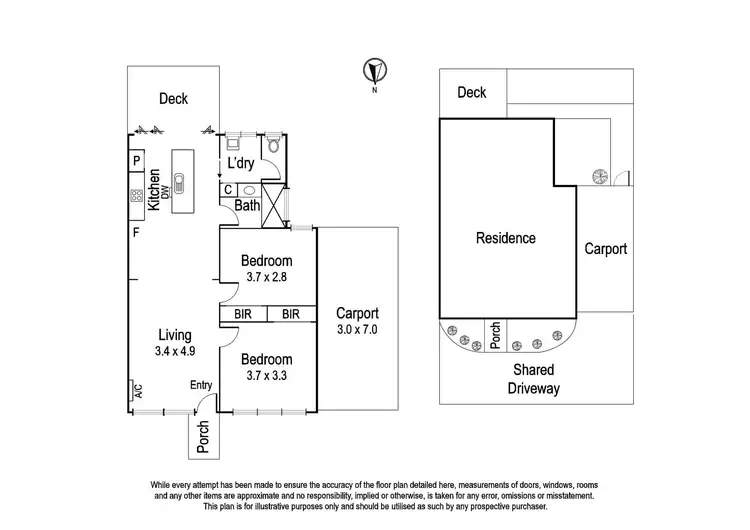 Floorplan of Homely unit listing, 4/42 St Elmo Road, Ivanhoe VIC 3079