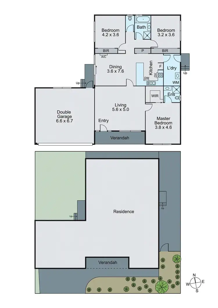 Floorplan of Homely unit listing, 2/4 Prospect Street, Mount Waverley VIC 3149