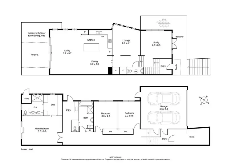 Floorplan of Homely house listing, 17 Lakeside Place, Williamstown VIC 3016