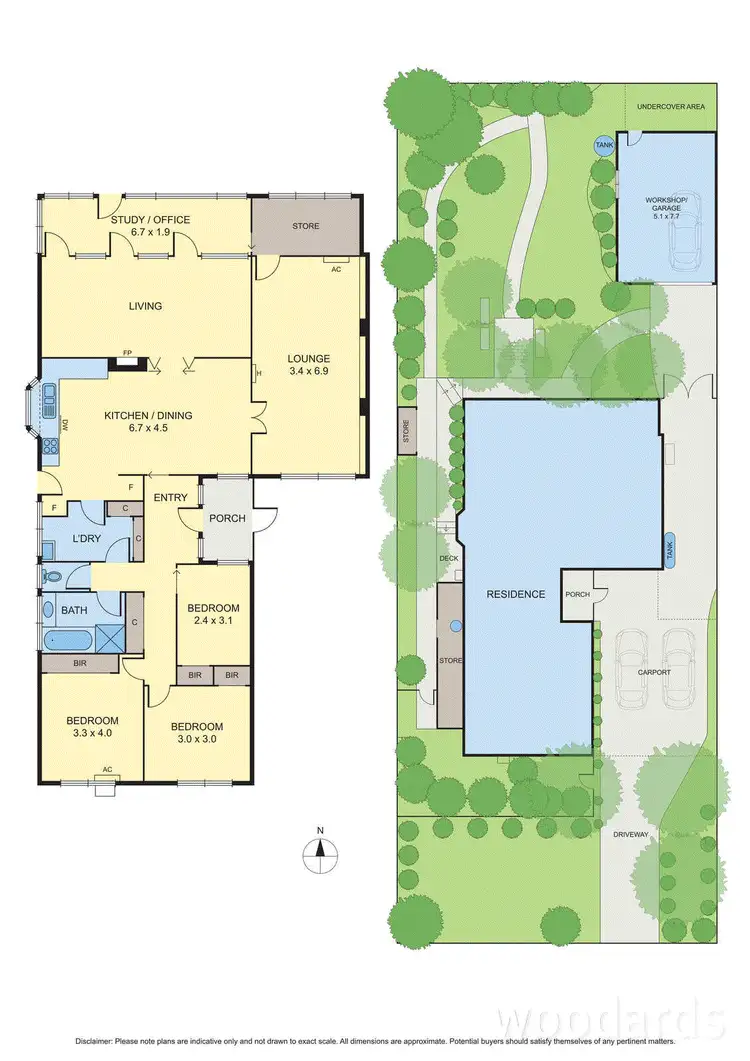 Floorplan of Homely house listing, 21 Glenair Street, Templestowe Lower VIC 3107