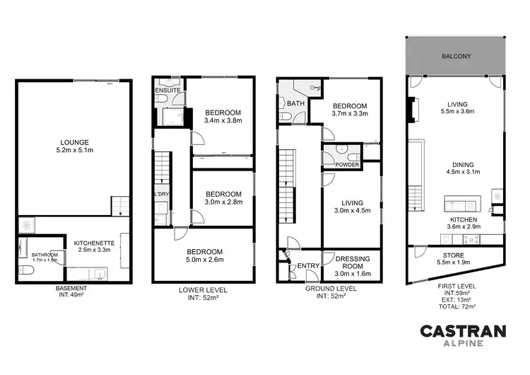 Floorplan of Homely house listing, 2/8 Chamois Road, Mount Buller VIC 3723